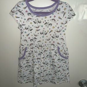 Cute kids unicorn dress size cos (4/5)